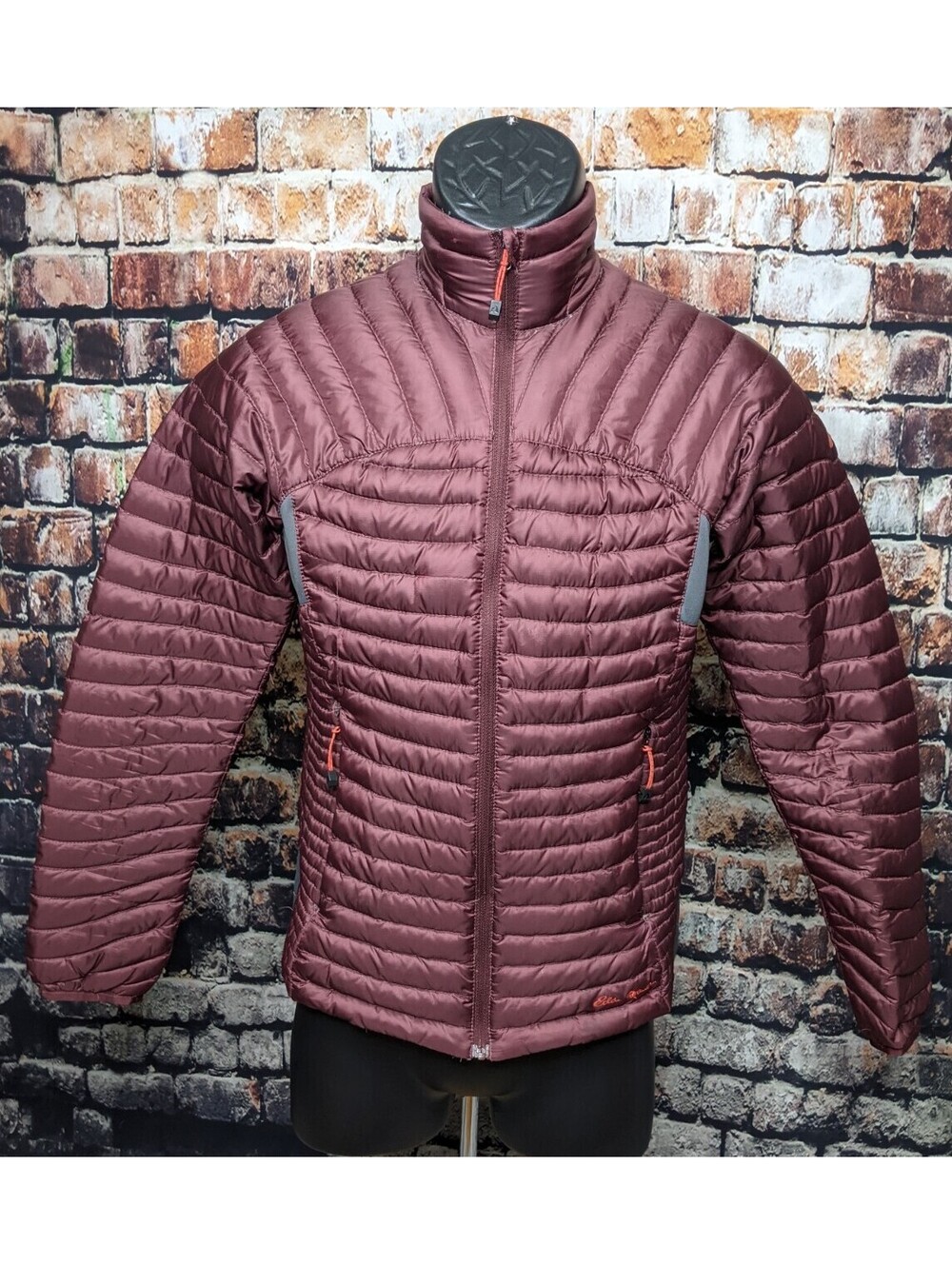 Eddie Bauer First Ascent Microtherm Storm Down Women XS X-Smal Puffer Jacket Ski